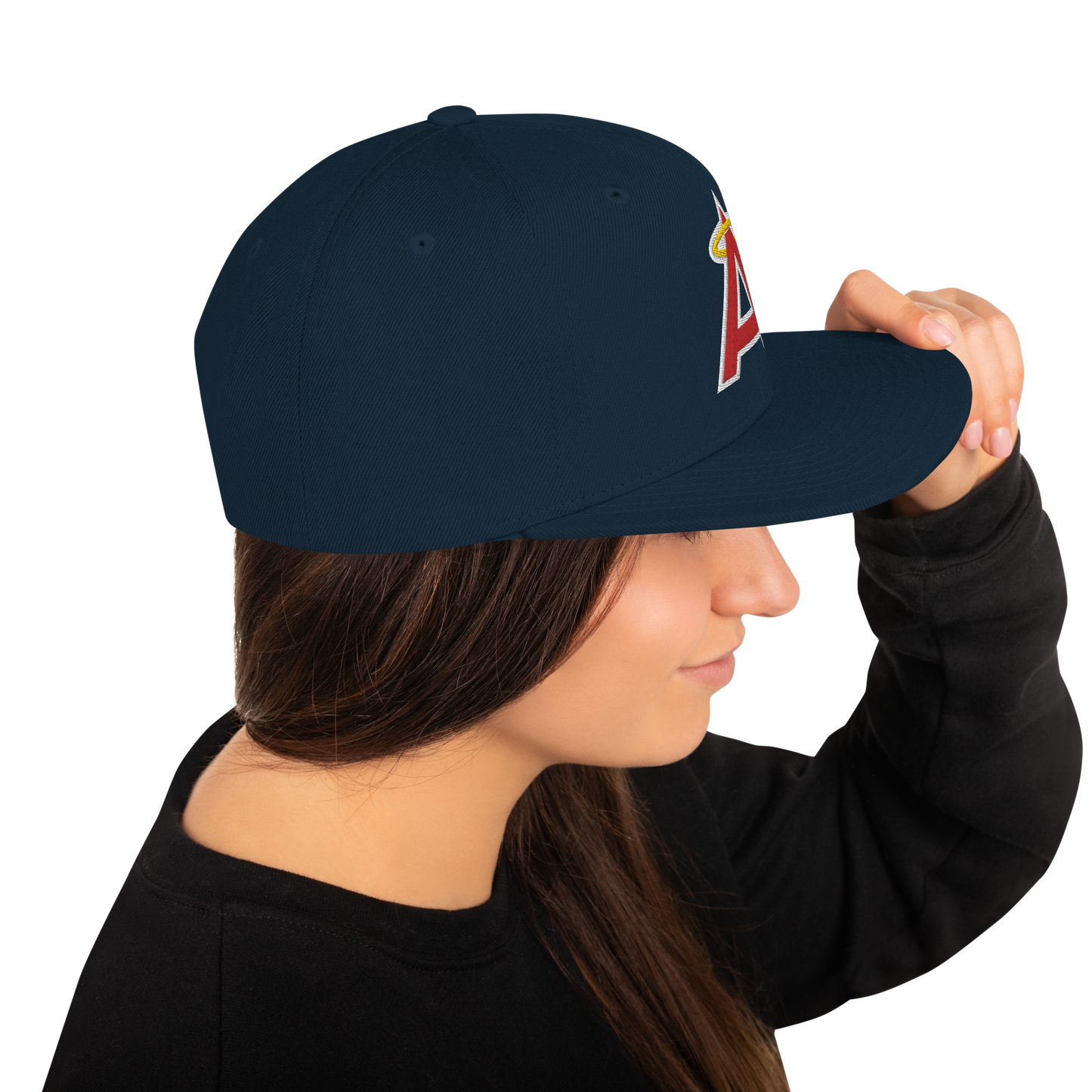 3D Puff Angels Snapback Hat