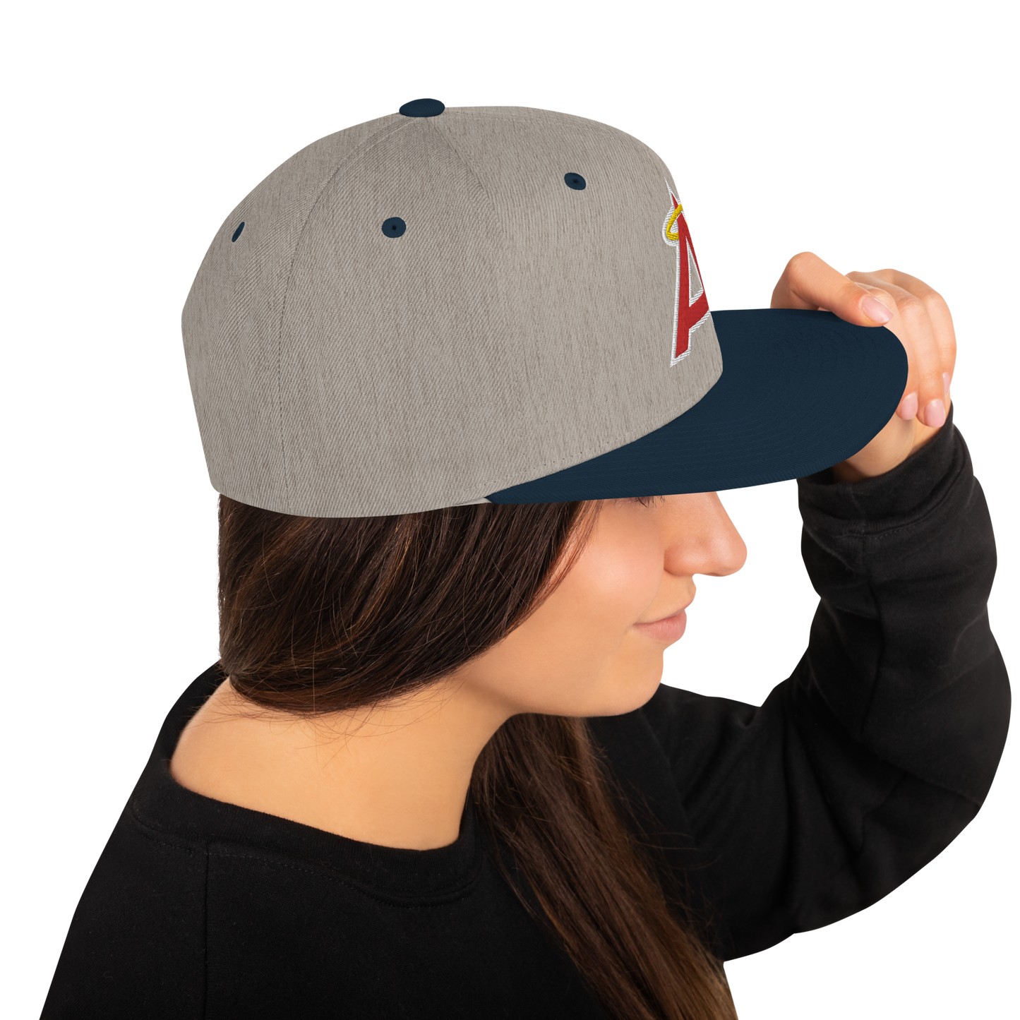 3D Puff Angels Snapback Hat