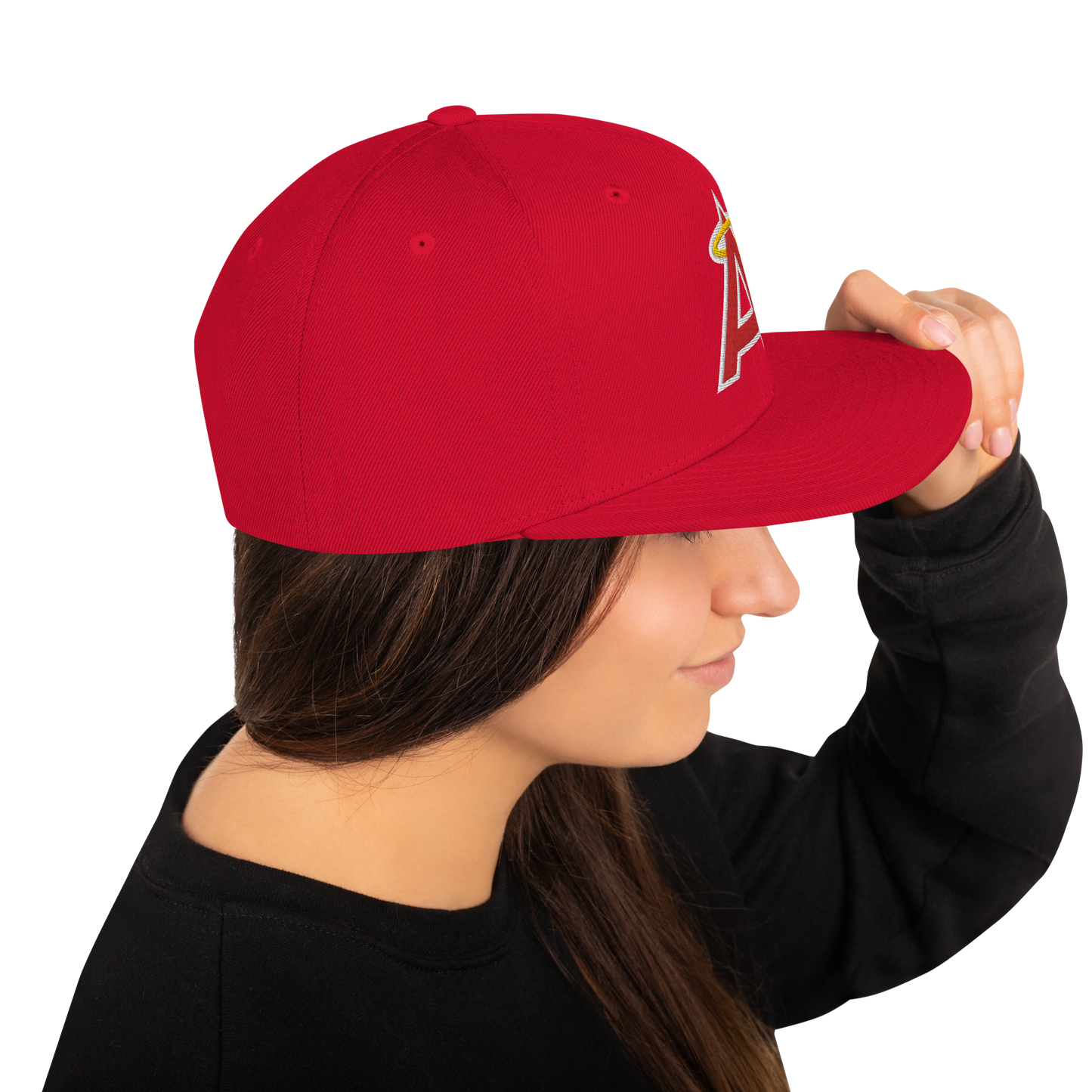 3D Puff Angels Snapback Hat