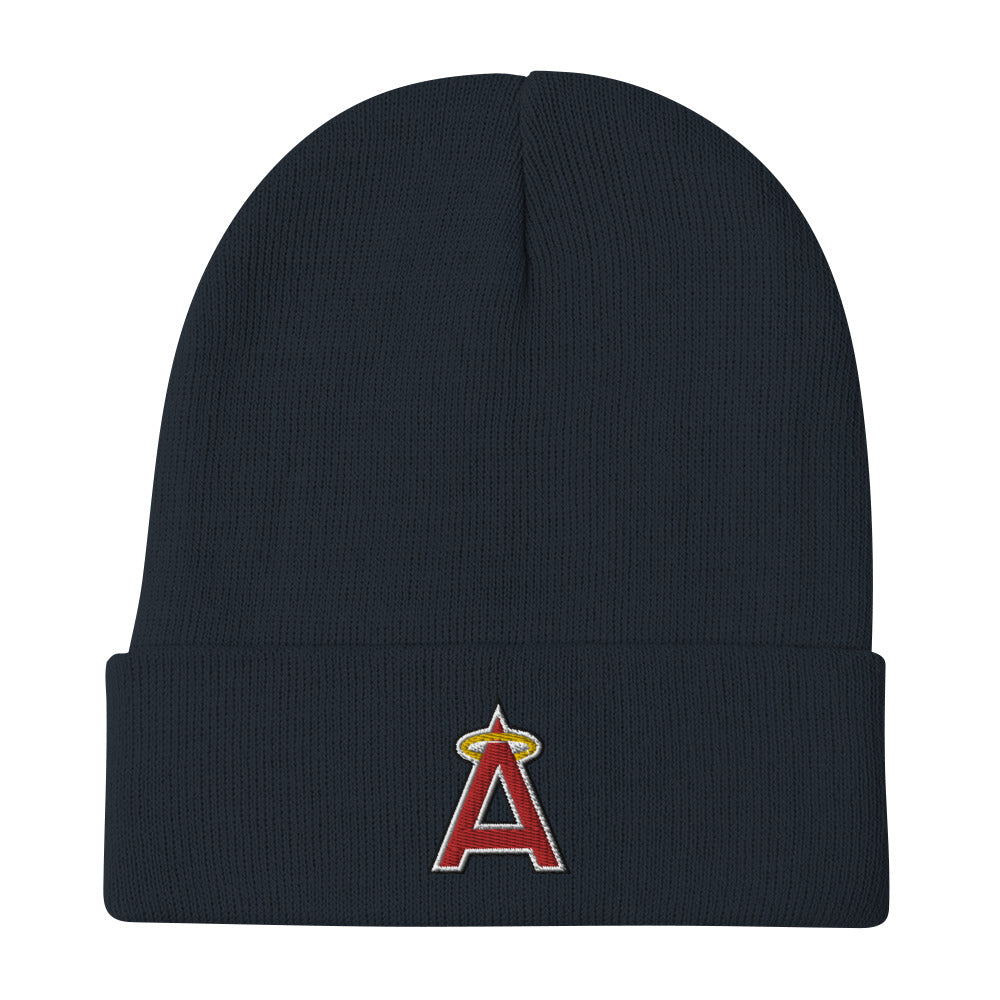 Angels Embroidered Beanie