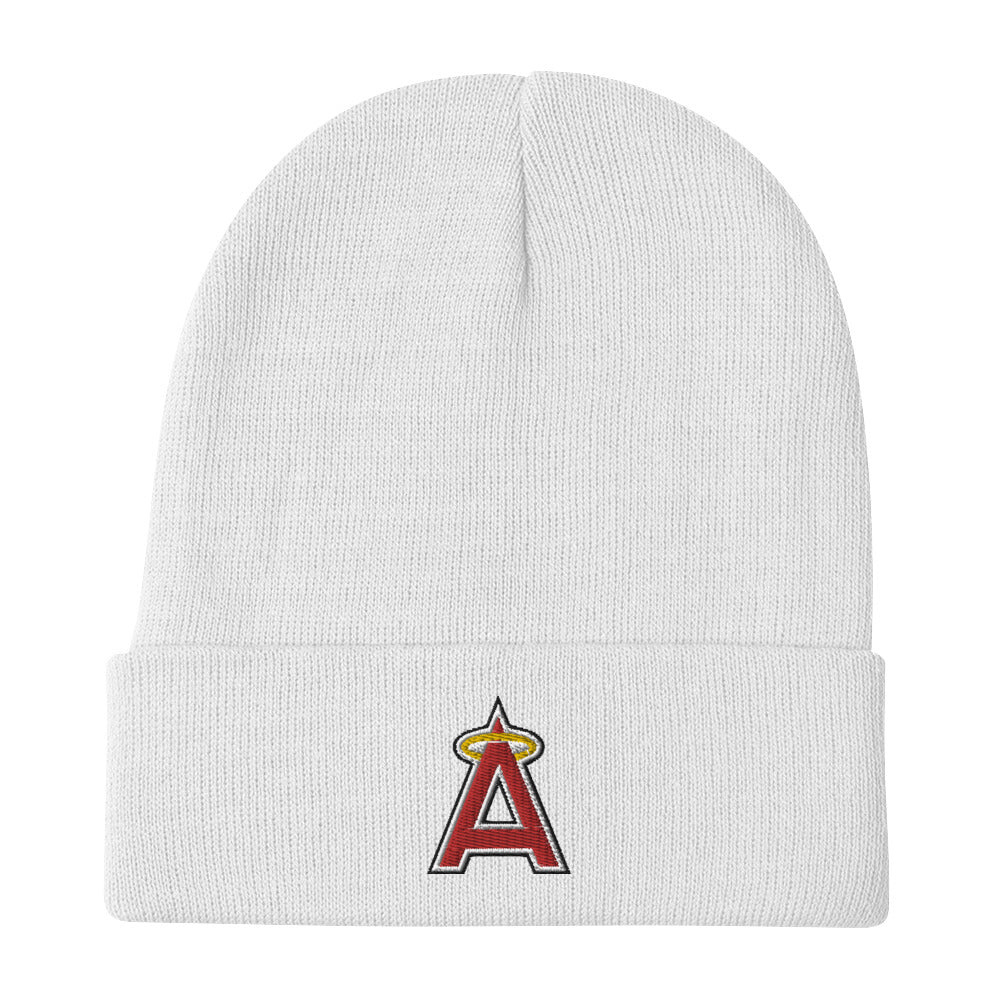 Angels Embroidered Beanie