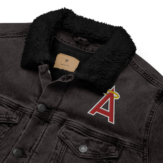 Angels Unisex denim sherpa jacket